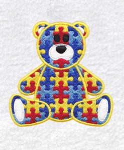 Puzzled Teddy Bear