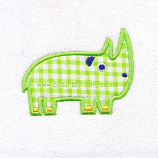 applique african animals zoo safari rhino renoster instant download machine embroidery design set sizes