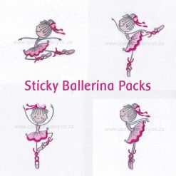 Stick Figure Ballerinas