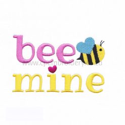 Bee mine bee bug heart wing blue wing bug be mine words
